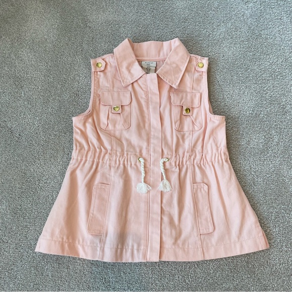 NWT Aspen Kids Pink Vest. Size 6 - Picture 4 of 8